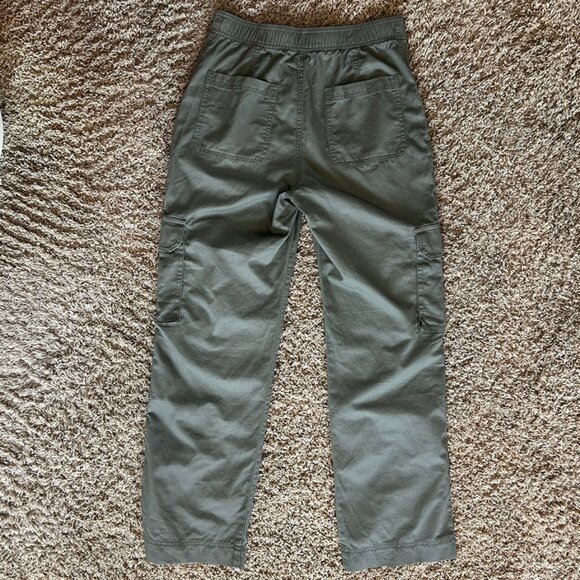 ABERCROMBIE & FITCH Women's Cargo Pants iSize 27/4 in Muted Basil - Picture 3 of 5